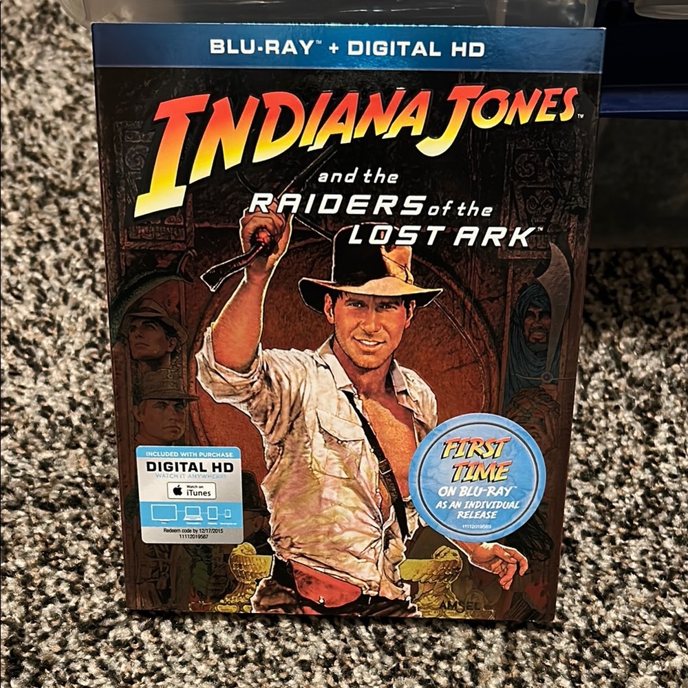 Indiana Jones and the Raiders of the Lost Ark Blu-ray + Digital HD